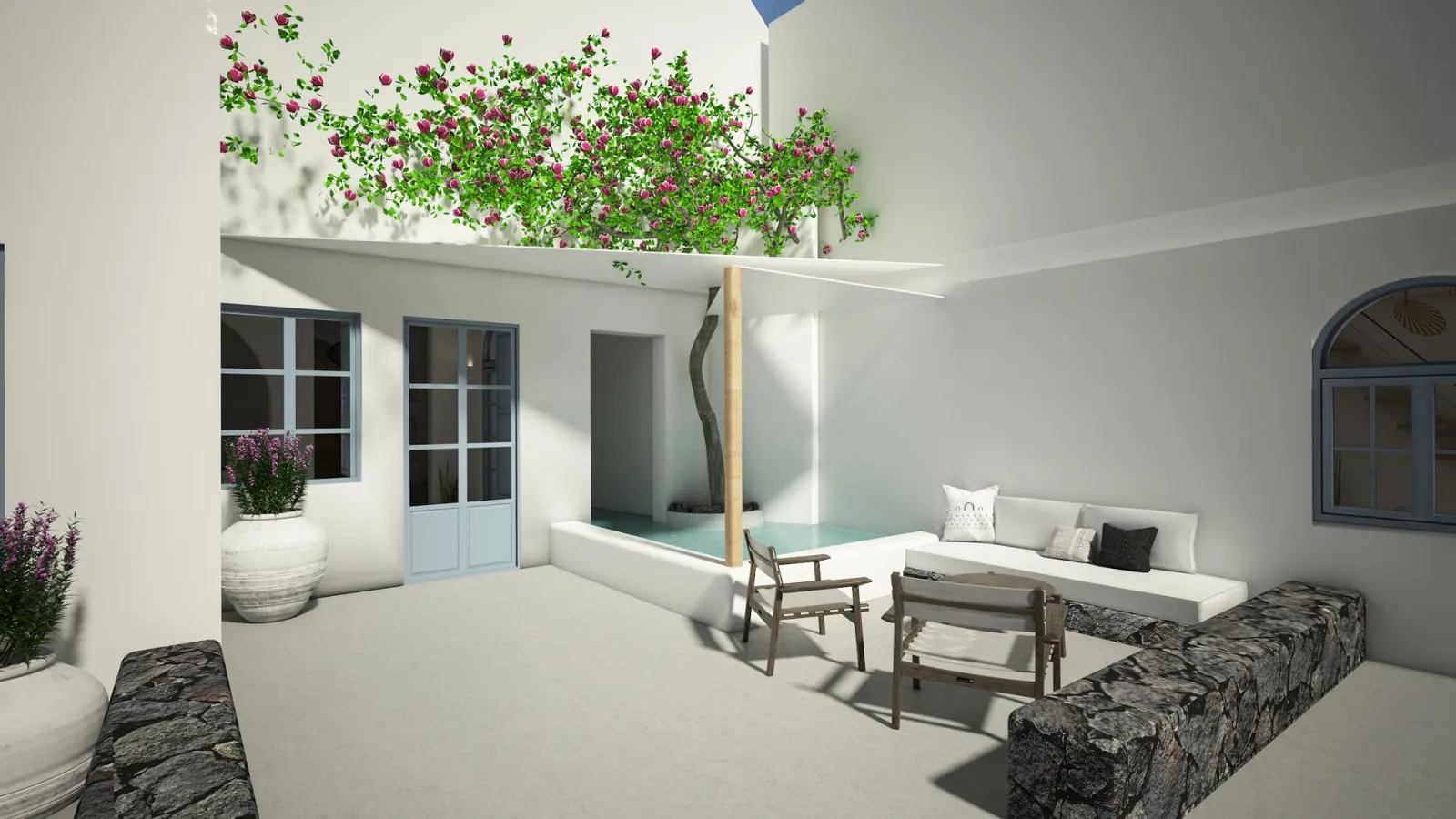 Suite with private pool