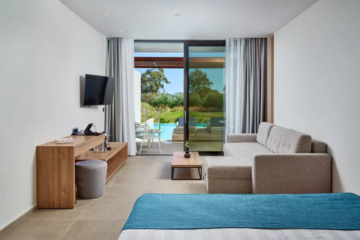 Junior Suite with Private Pool & Garden View