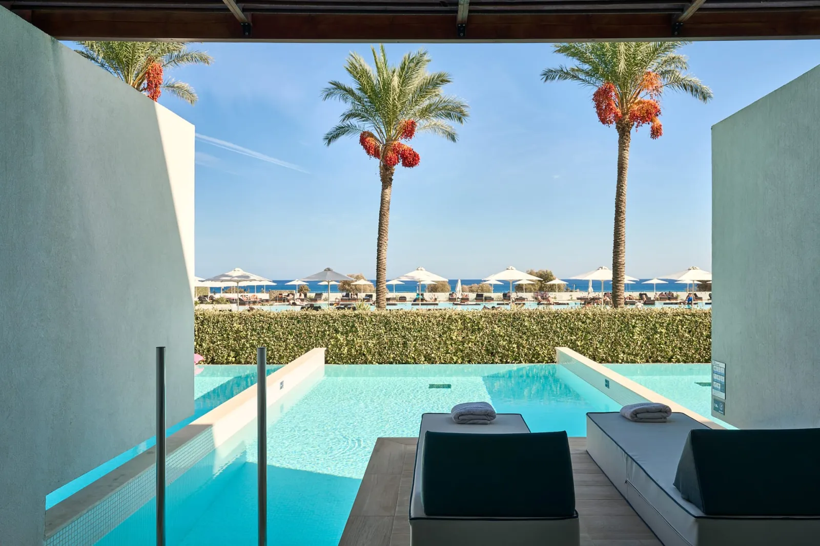 Junior Suite with Private Pool & Sea View