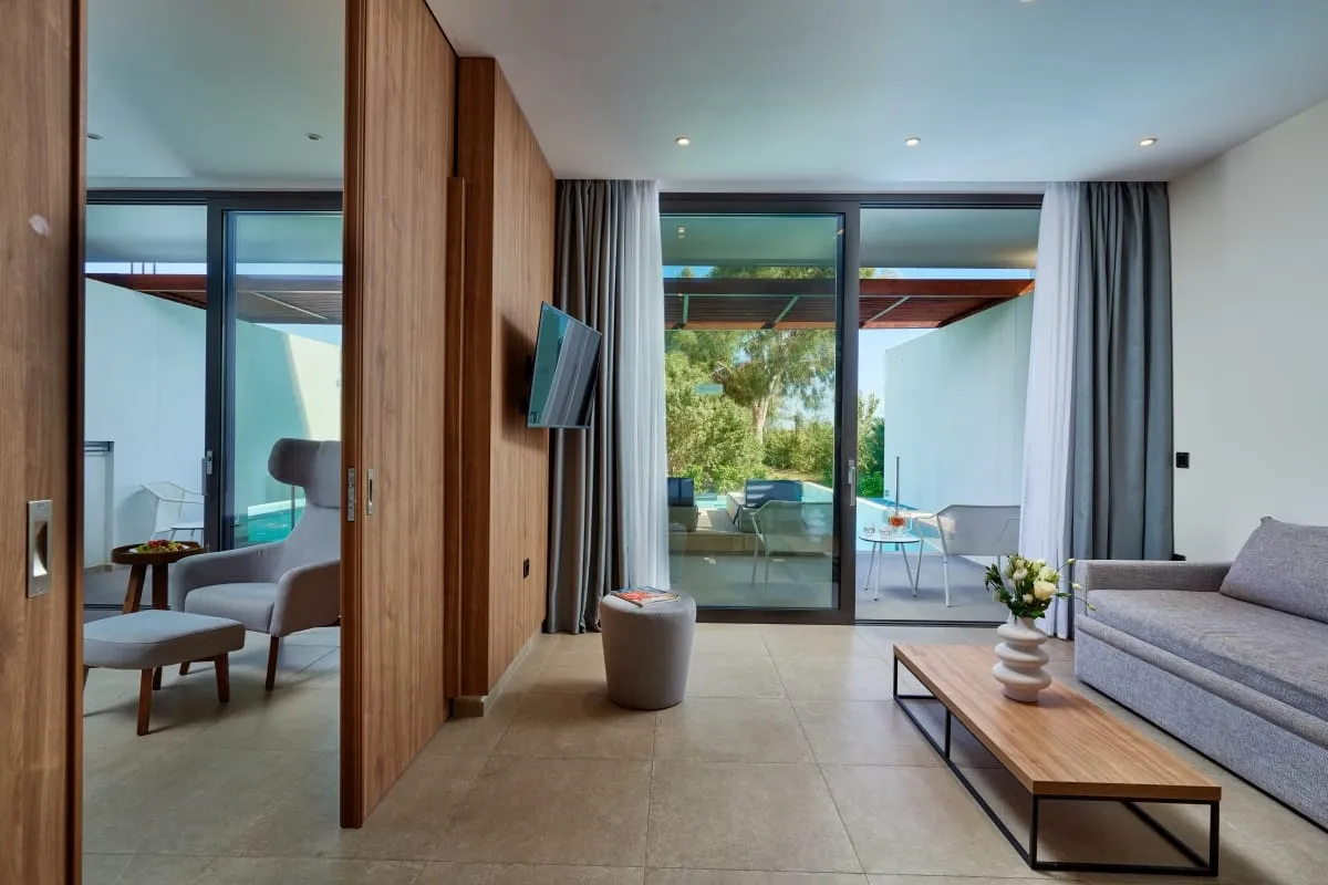 Two-Bedroom Suite with Private Pool & Garden View