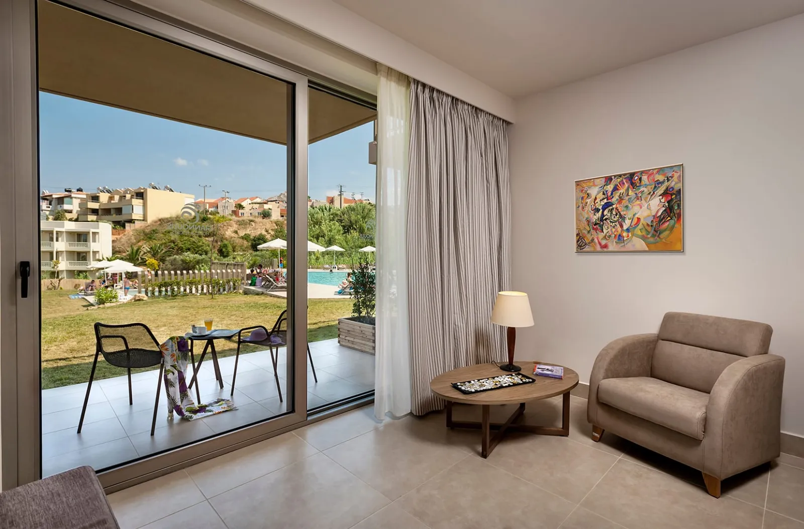 Superior Double/Twin Room Direct Pool Access