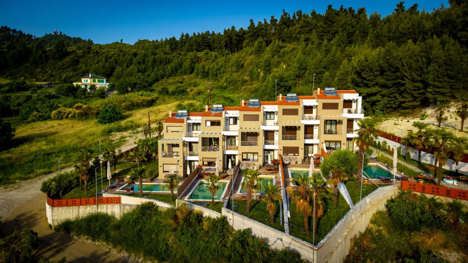 Superior 3-Bedroom Garden Villa with Sea View & Private Pool