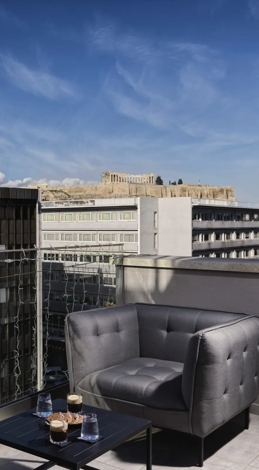 Heritage Hill Suite with balcony and Acropolis View