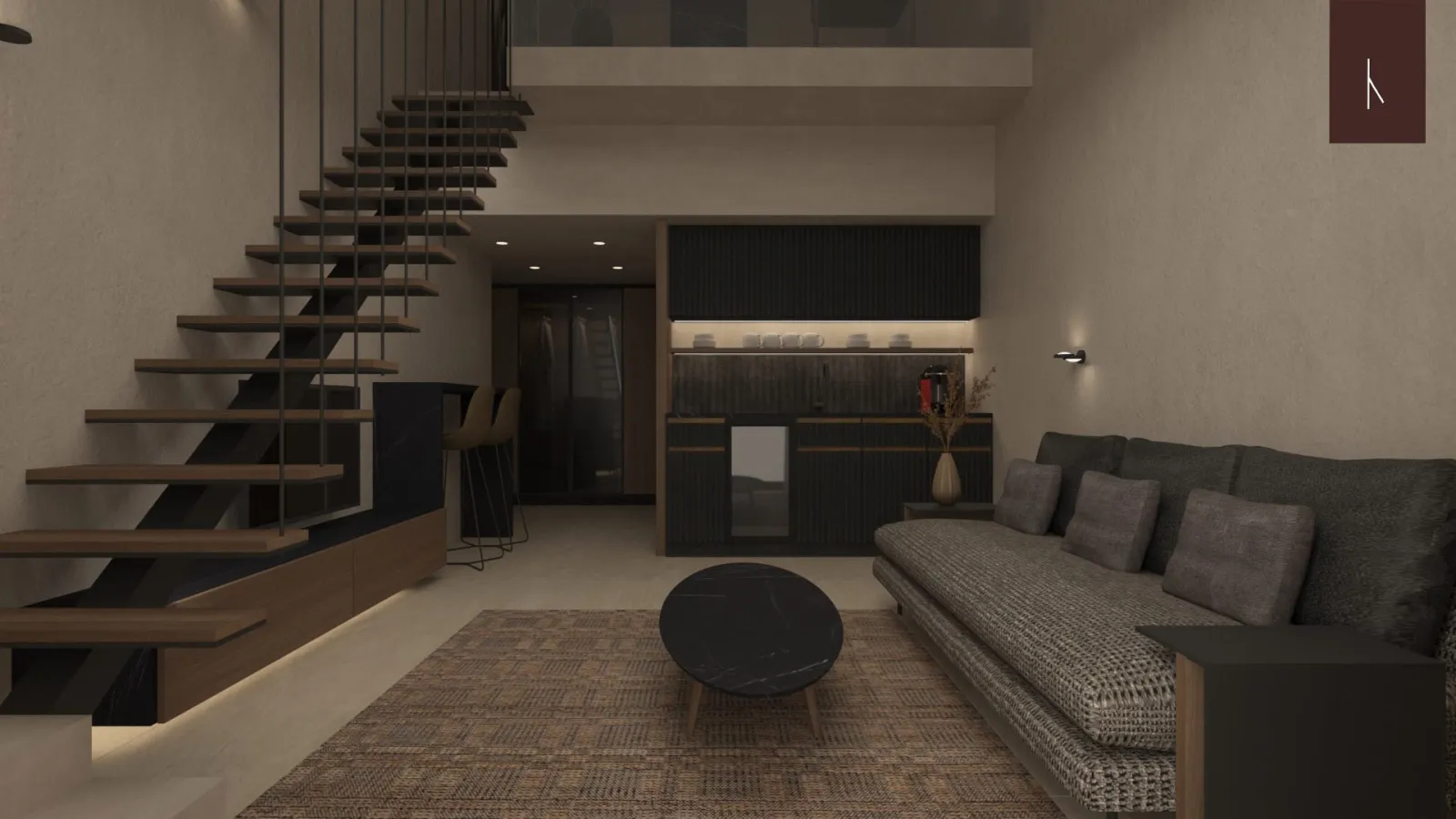 Family Maisonette with Balcony