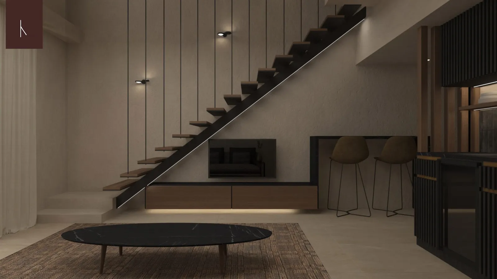 Family Maisonette with Balcony