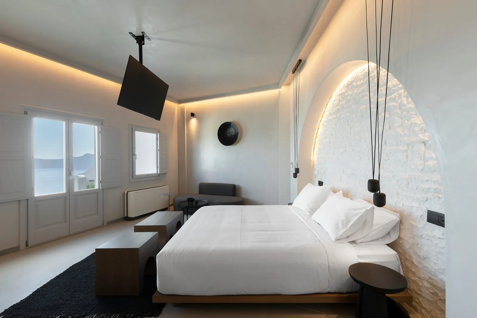 Superior Suite with outdoor hot tub and sea view