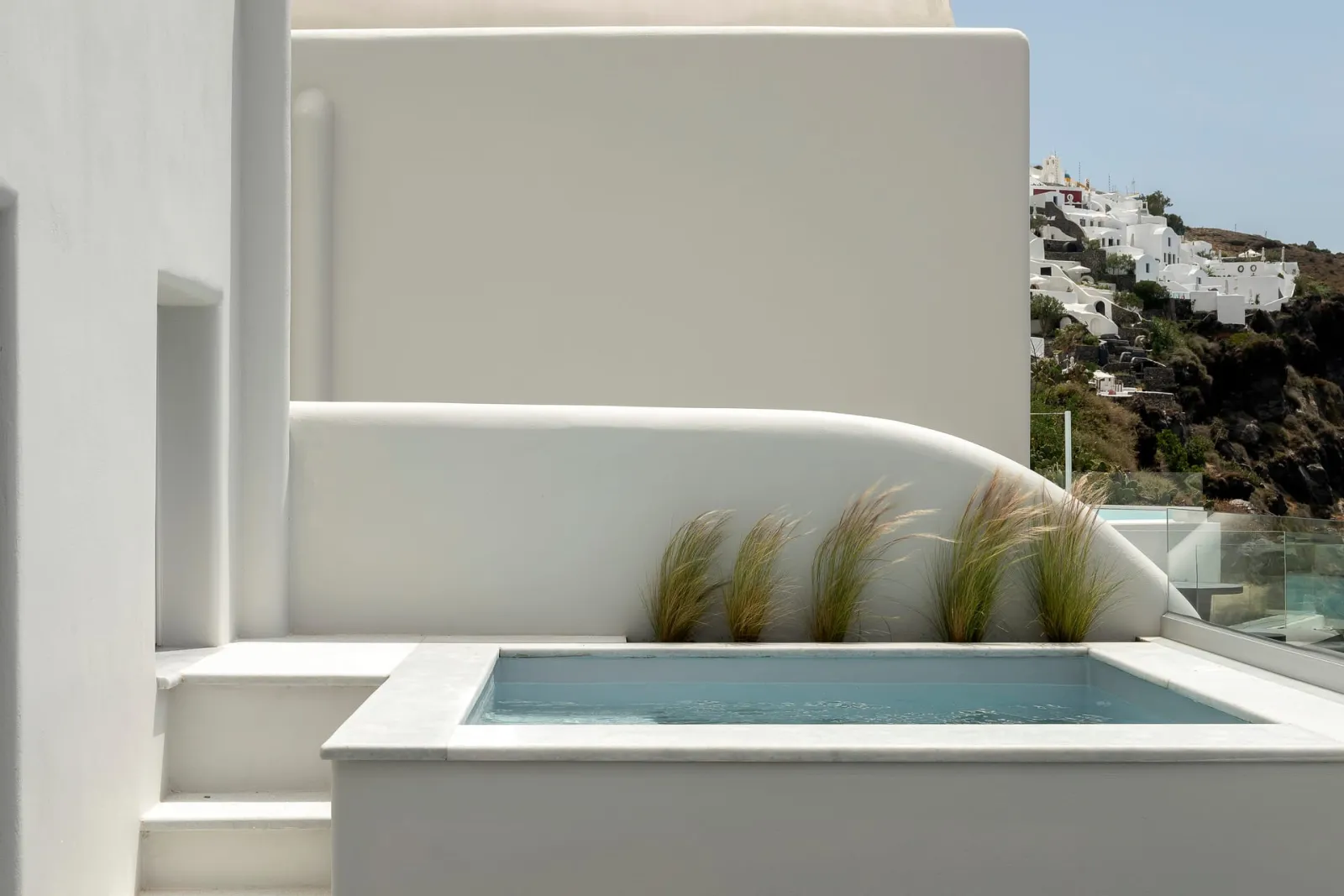 Superior Suite with outdoor hot tub and sea view