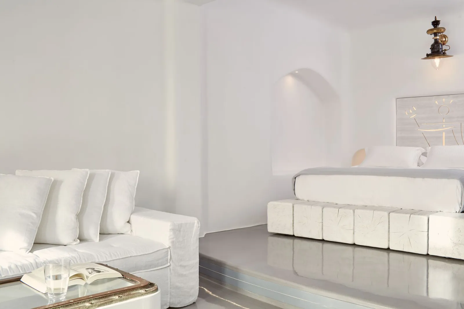 Deluxe Double Room with Caldera View