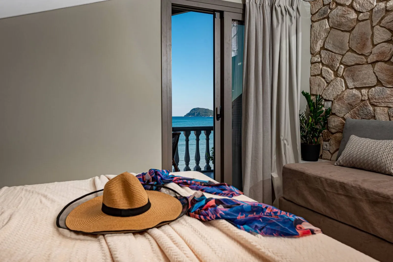 Attic Triple Sea View Room