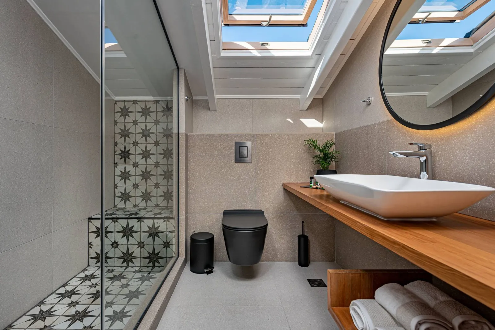 Attic Triple Sea View Room