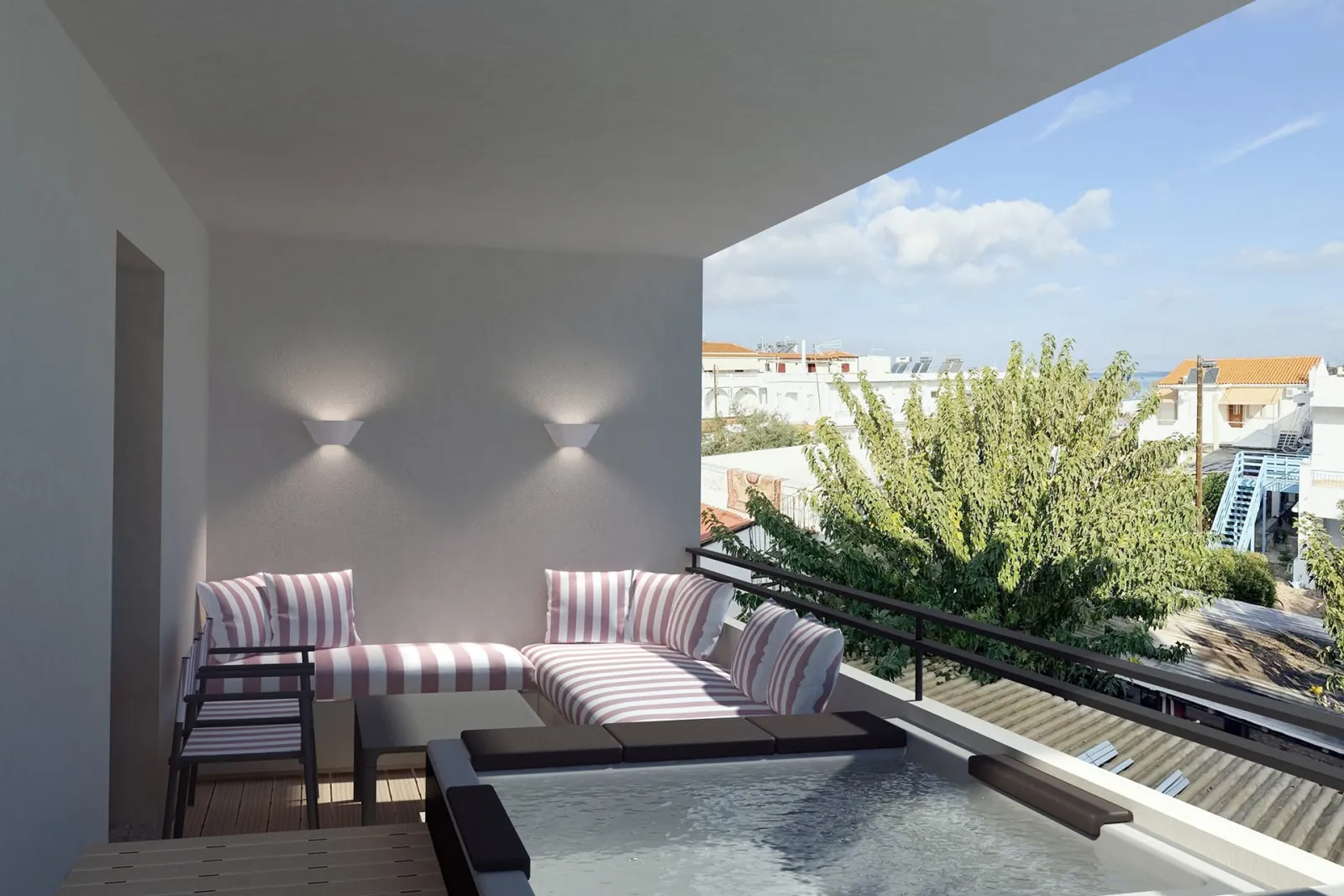 OUTSIDE PREMISES - Deluxe Double with Outdoor Hot Tub