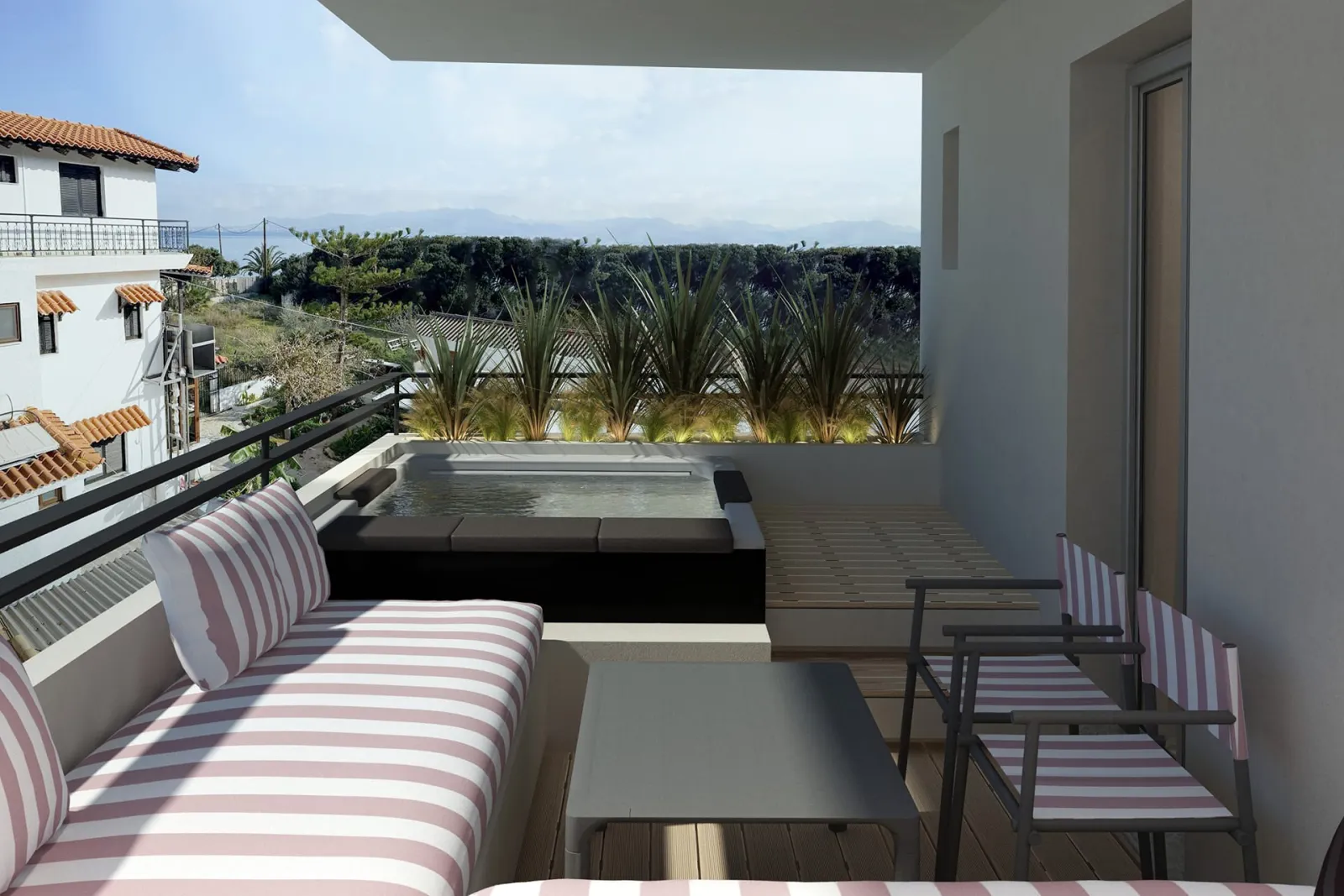 OUTSIDE PREMISES - Superior Suite with Loft & Outdoor Hot Tub