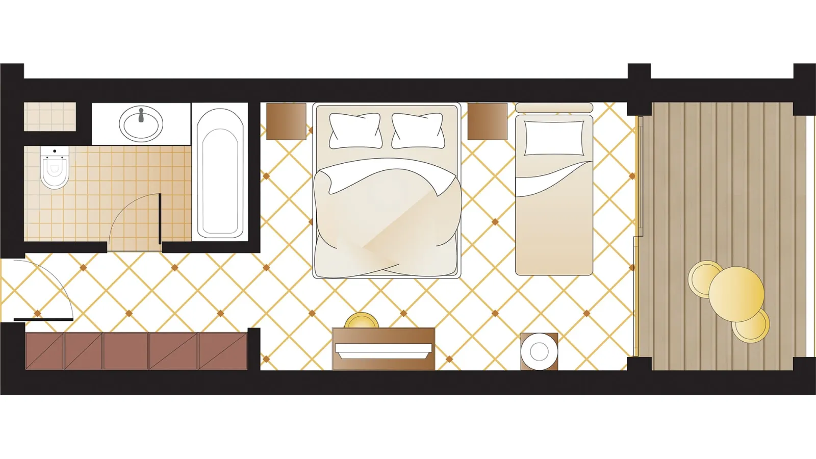 Double Room Forest View