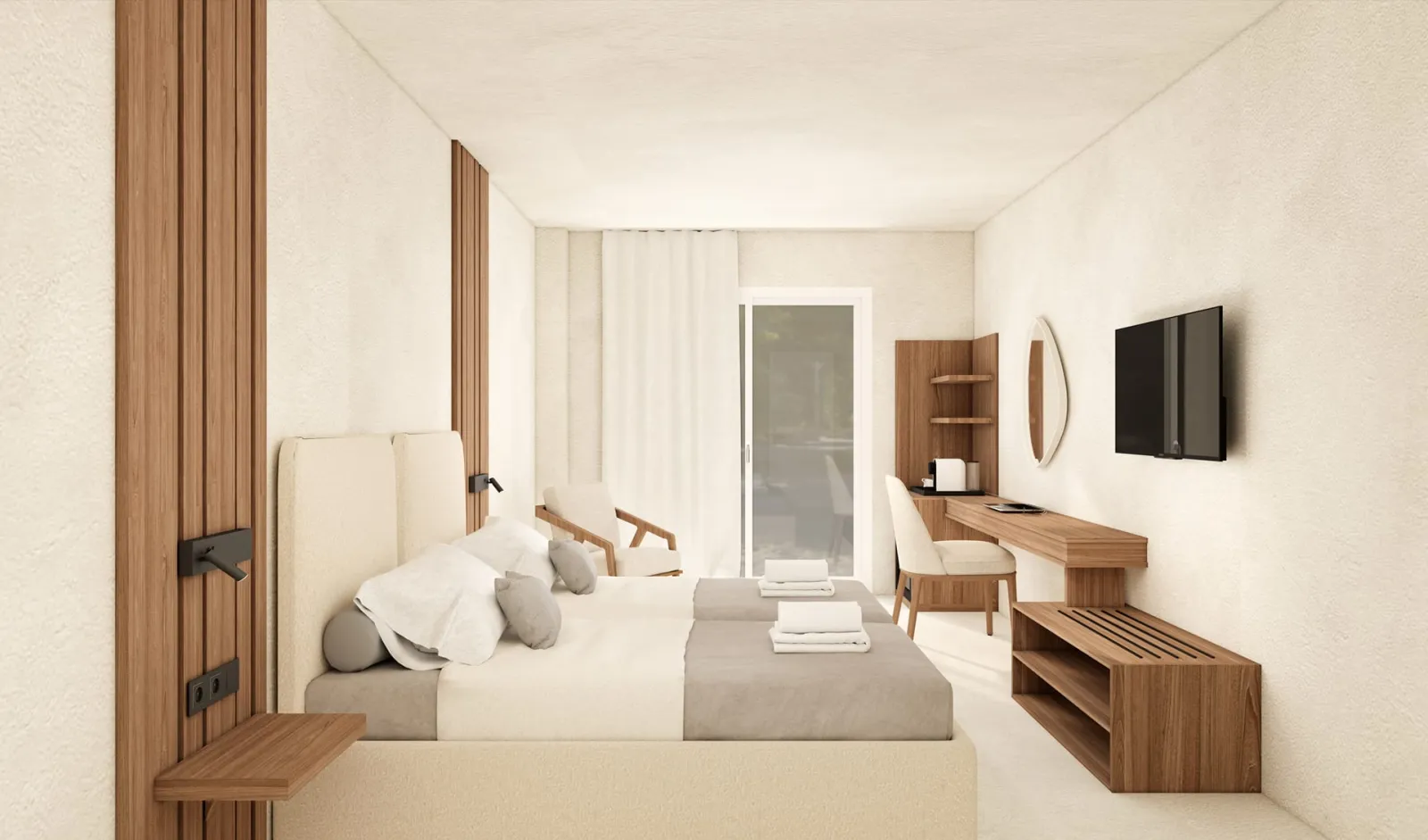 Deluxe Suite With Private Garden Terrace