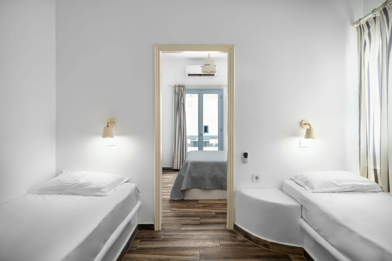 Two Bedroom Family Quadruple Room with Street View