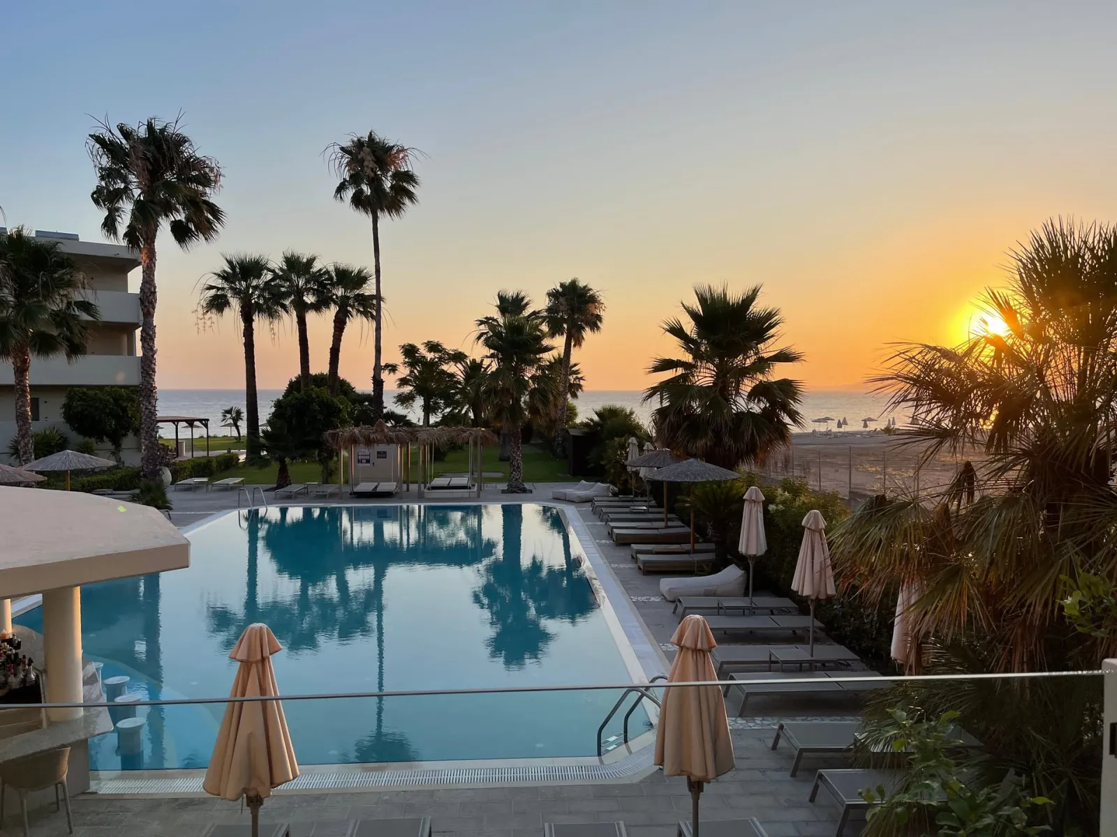Double Pool View Room