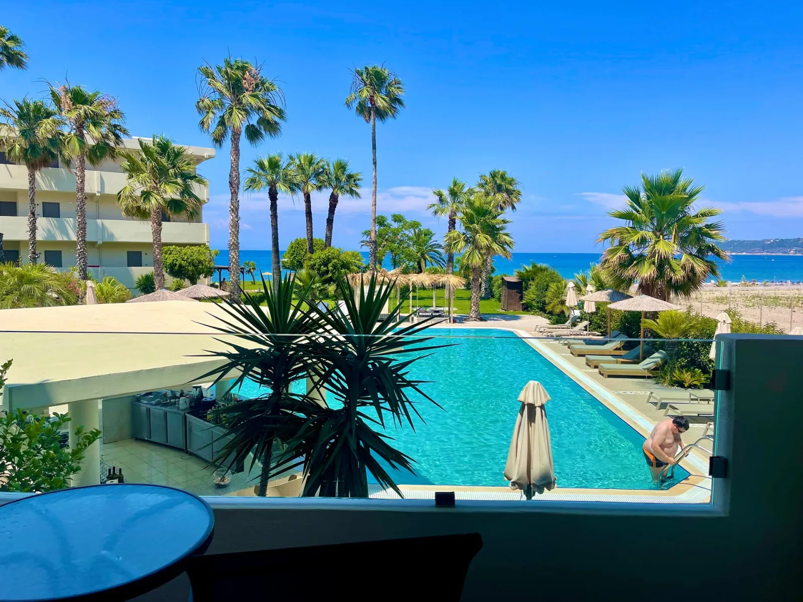 Double Pool View Room