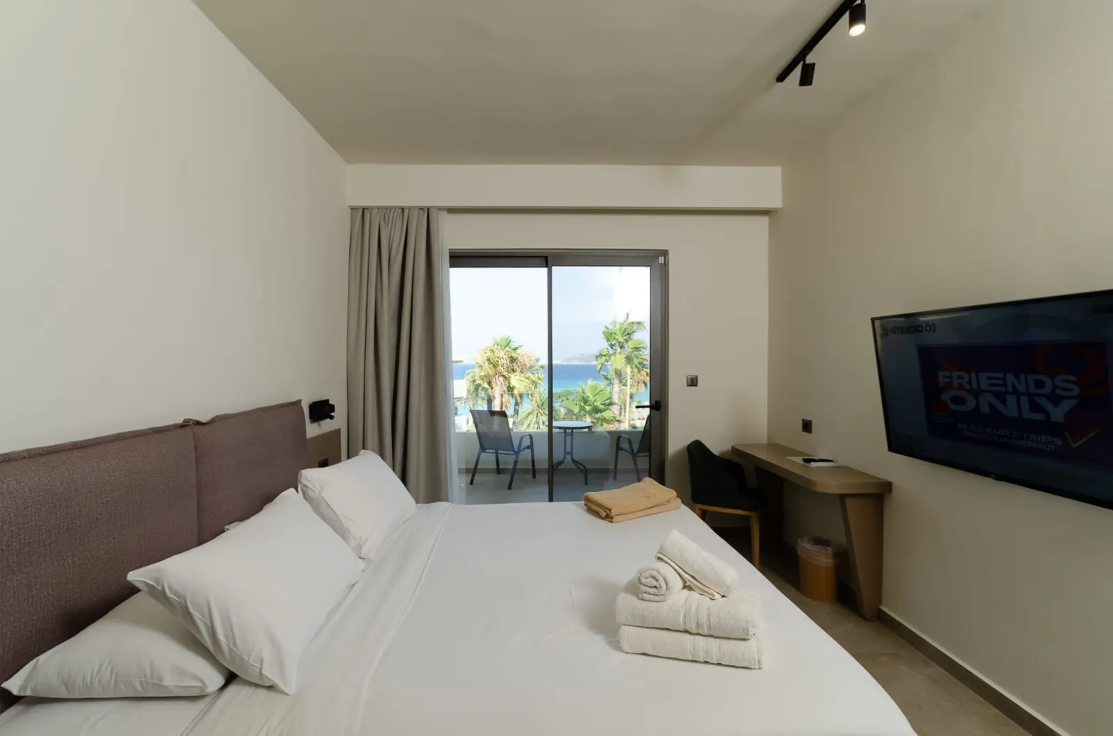 Double Partial Sea View Room