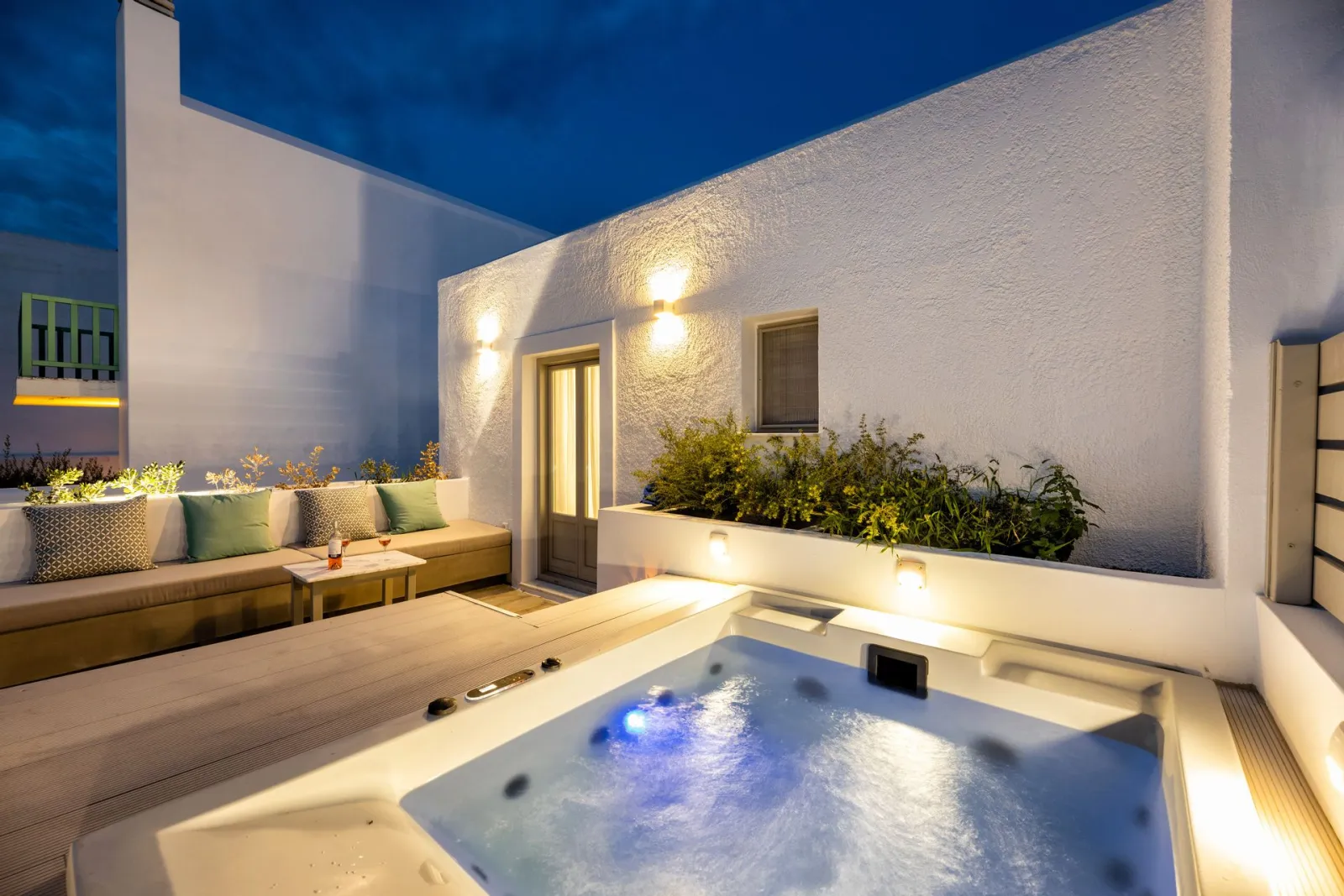 Deluxe Double Room with Sea View and Private Hot Tub