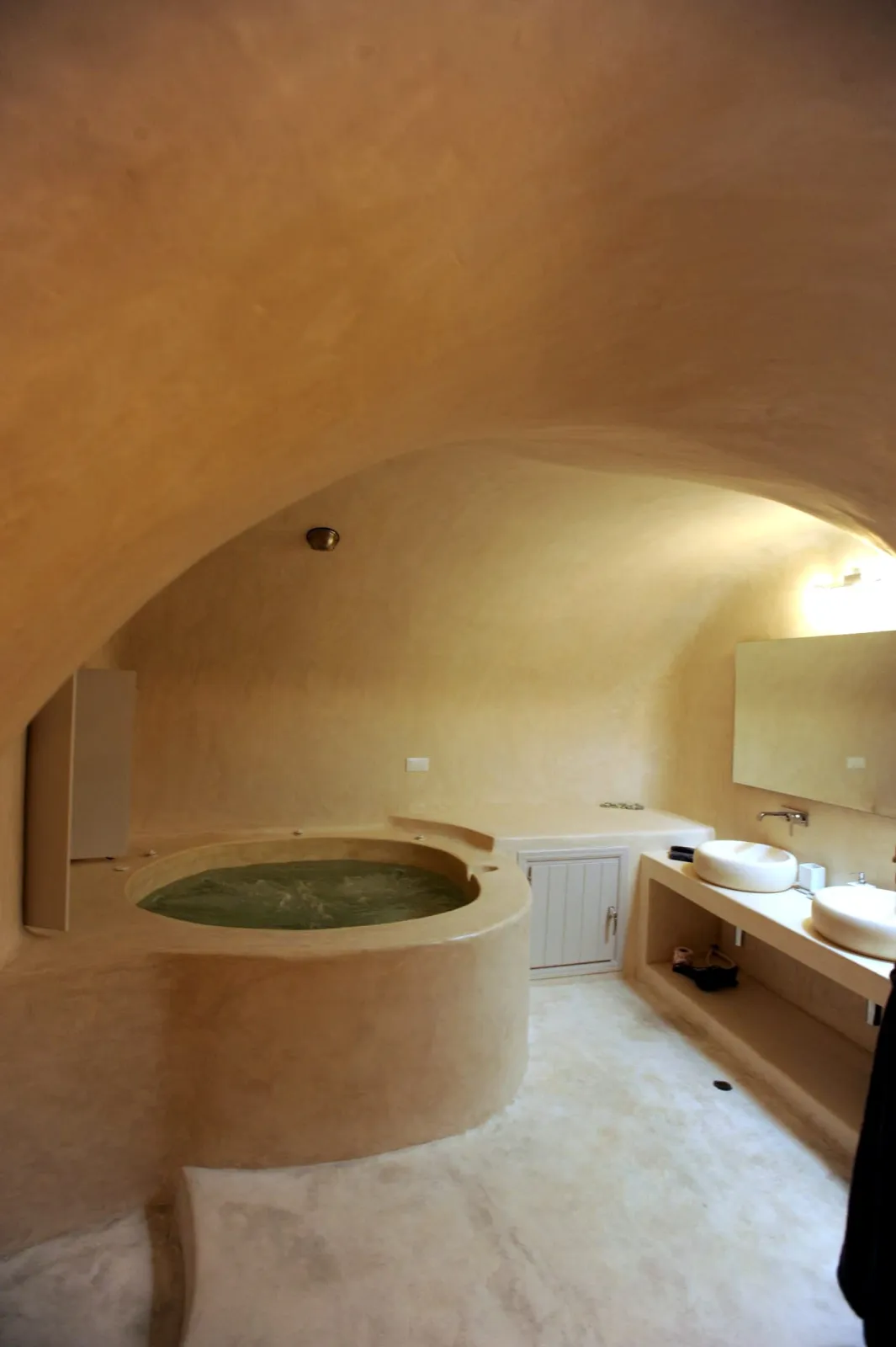 Premium Spa Room with Indoor Hot Tub with Private Balcony &amp; Caldera View