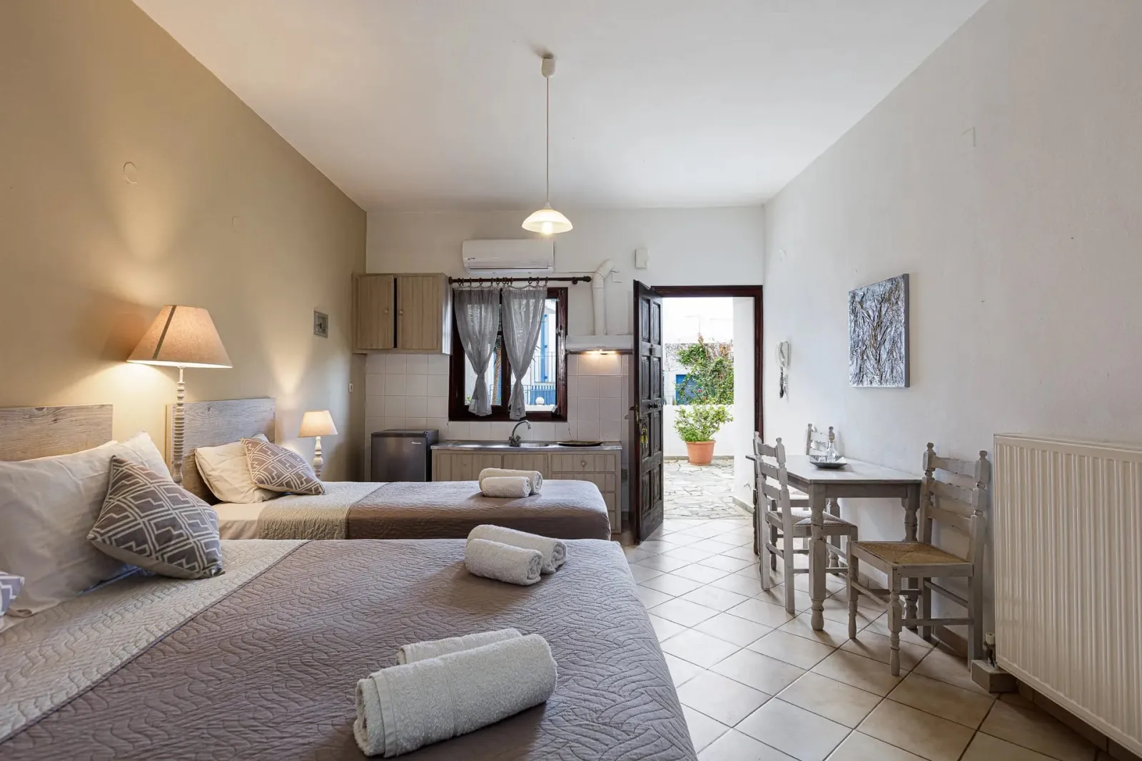 Triple Studio with Side Sea View