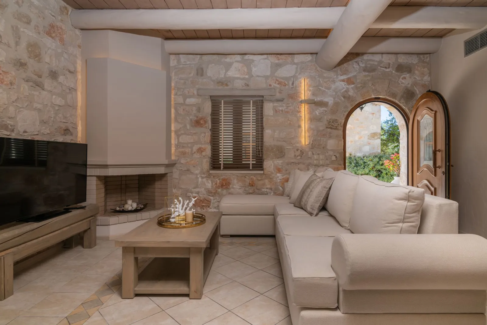 Luxury Three-Bedroom Villa with Pool View