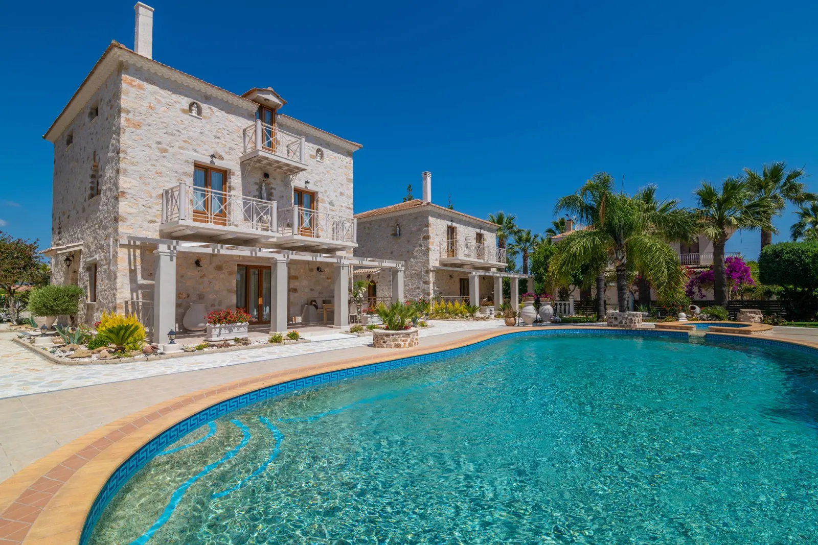 Executive Three-Bedroom Villa with Pool View