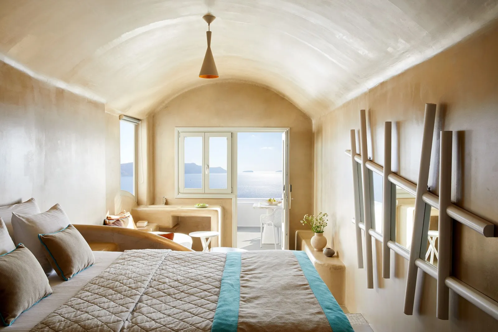Junior Suite with Outdoor Hot Tub and Caldera View
