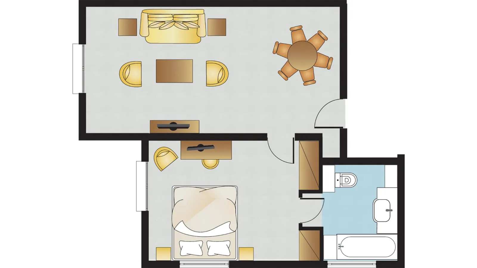 Executive Suite Garden View