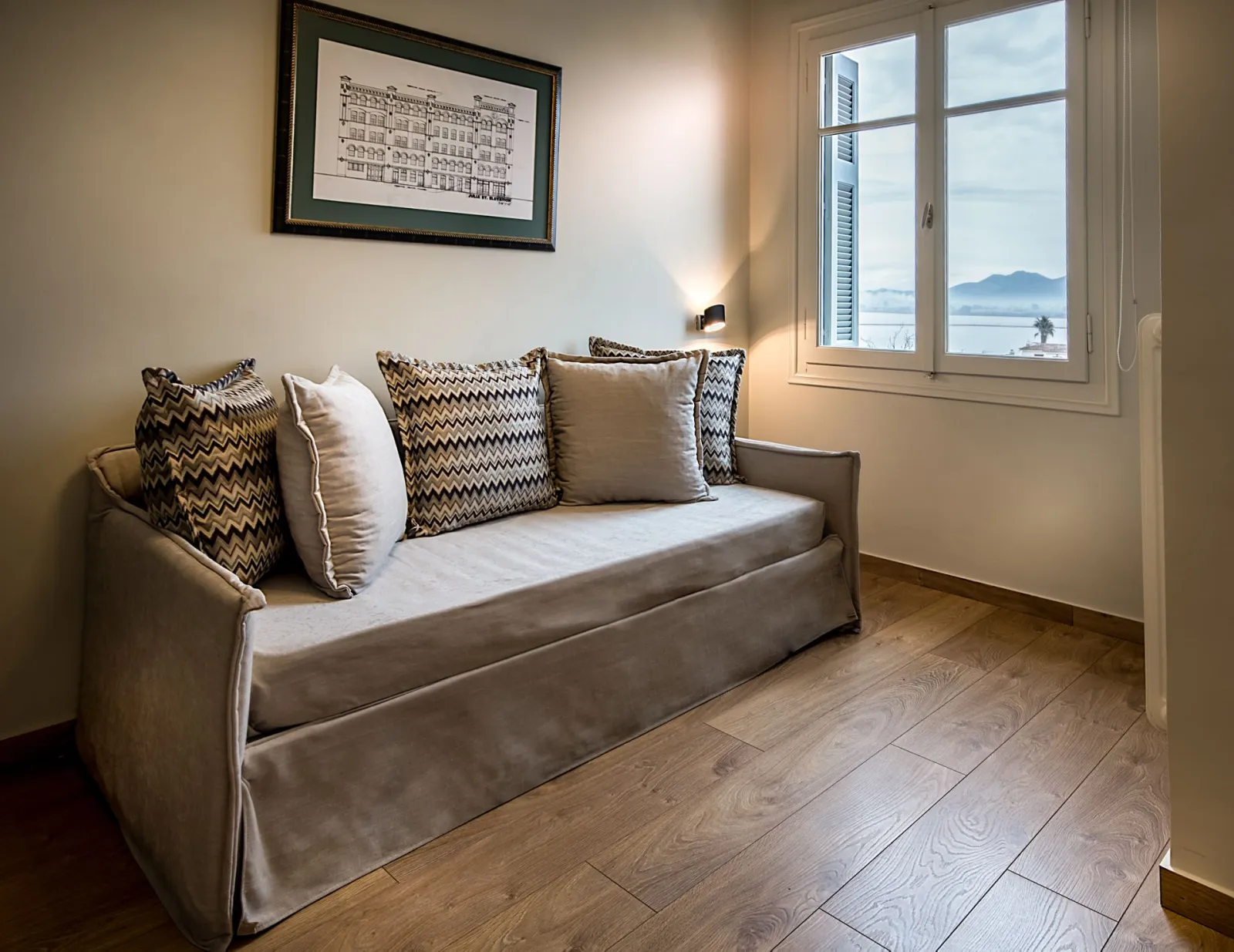 Deluxe Double Room with Balcony and Sea View