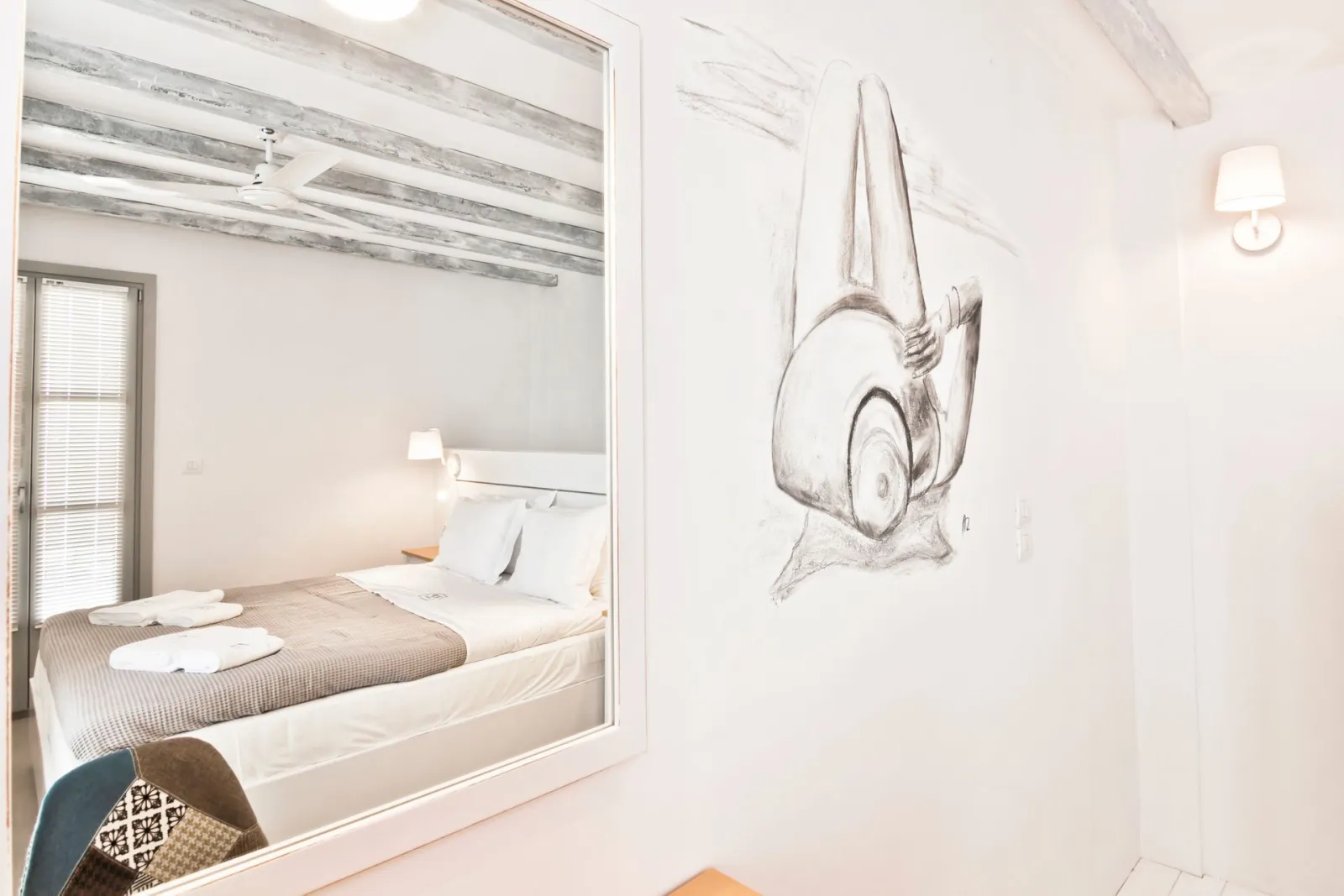 Superior Double Maisonette with Balcony and Castle View