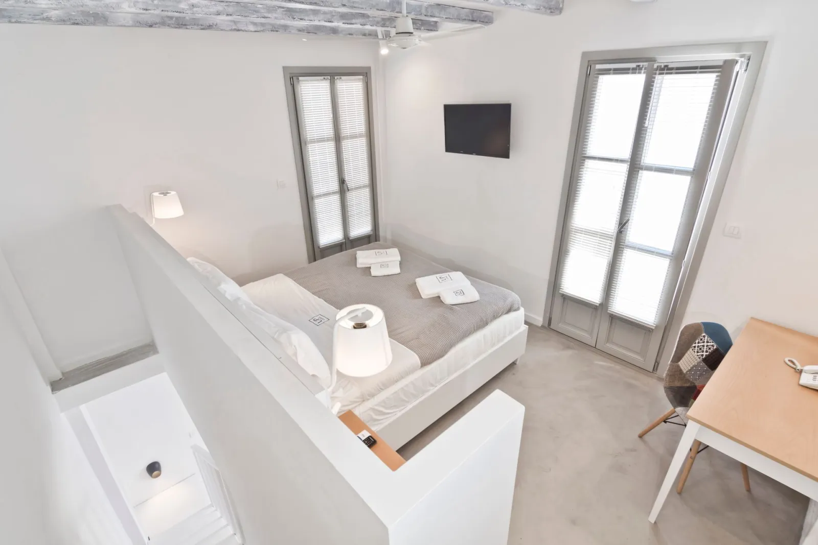 Superior Double Maisonette with Balcony and Castle View