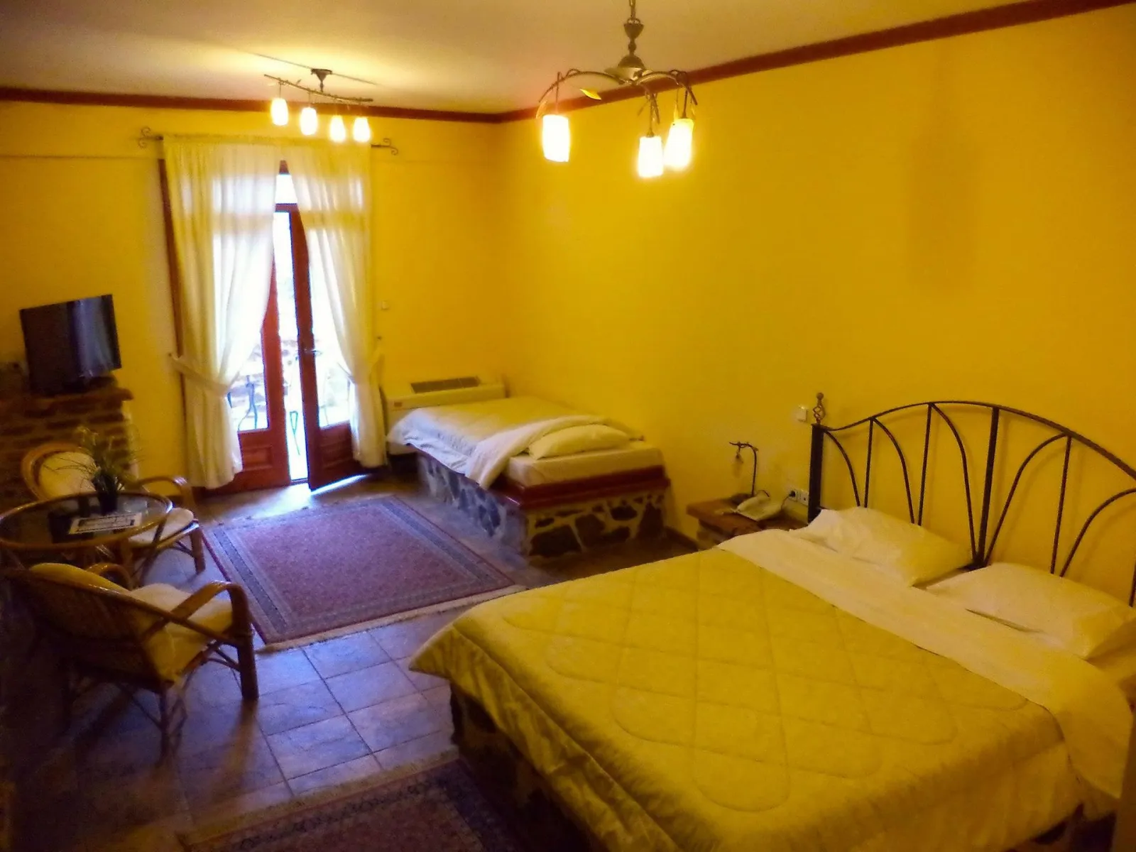 Triple Room with Balcony & Panoramic View