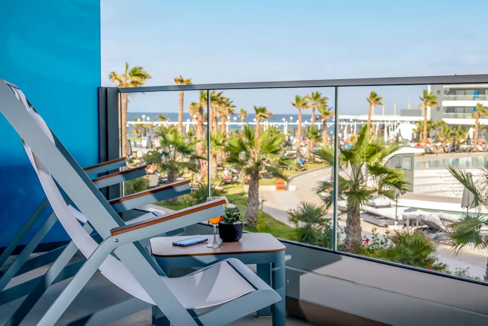 Double Pool or Sea View