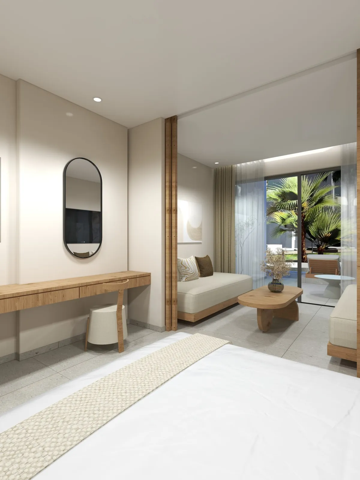 Connecting Premium Junior Suites with Sliding Door Swim Up