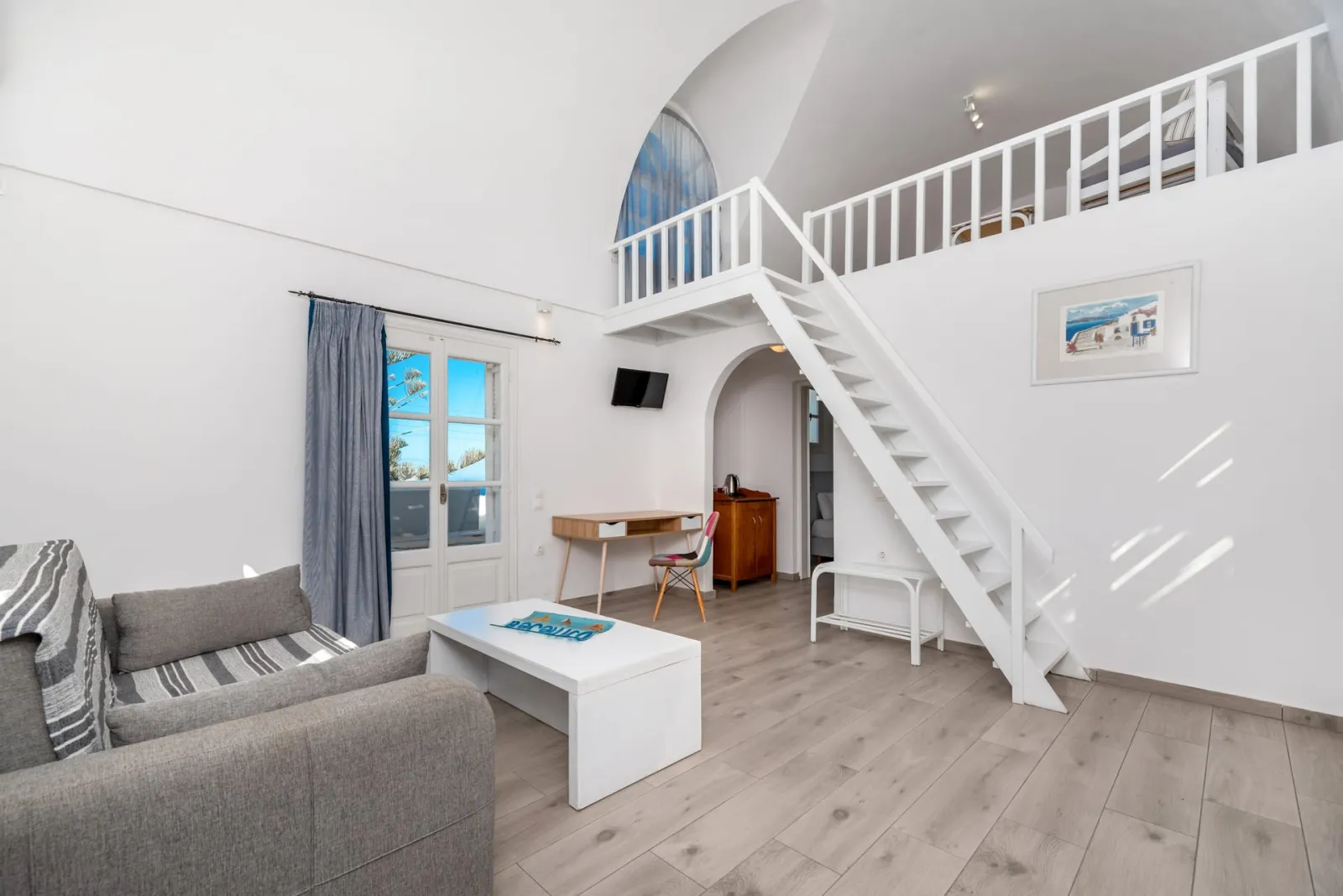 Panoptis Maisonette with private pool &amp; sea view