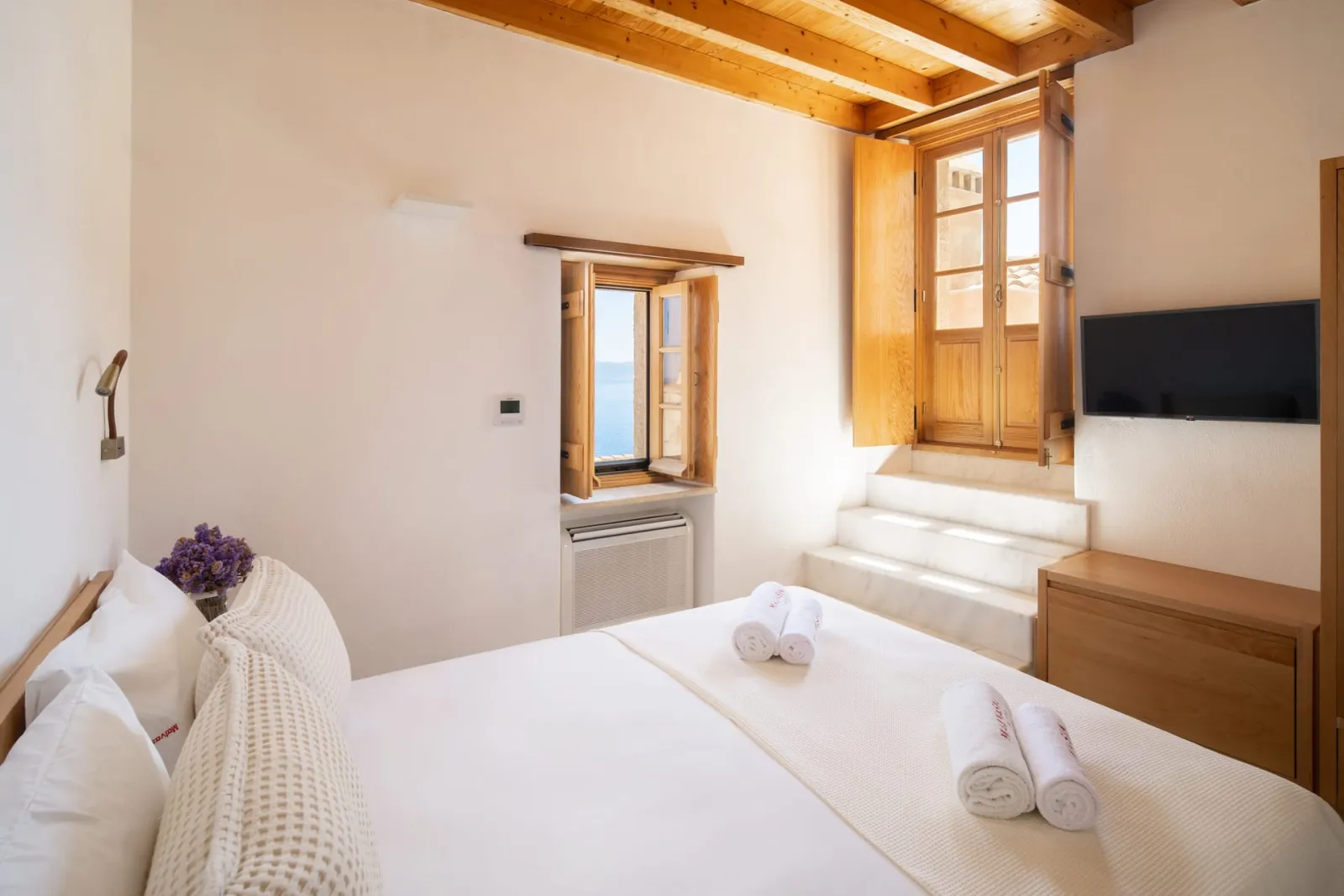 Split-Level Suite with Balcony