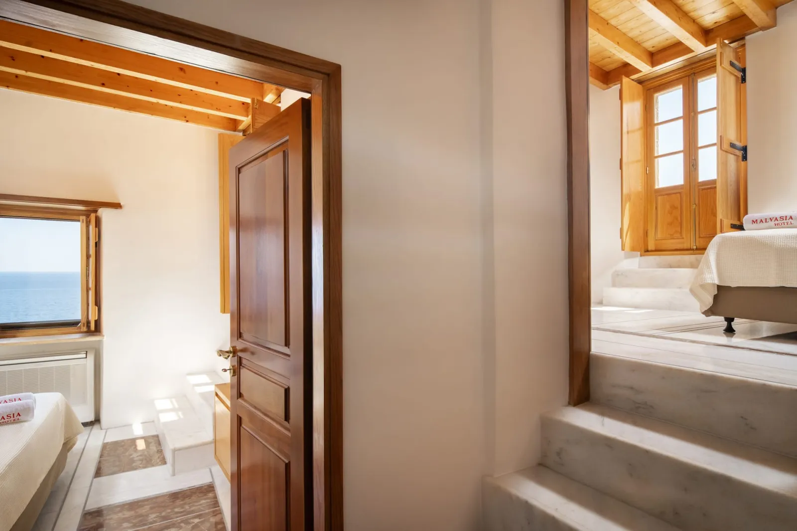 Split-Level Suite with Balcony