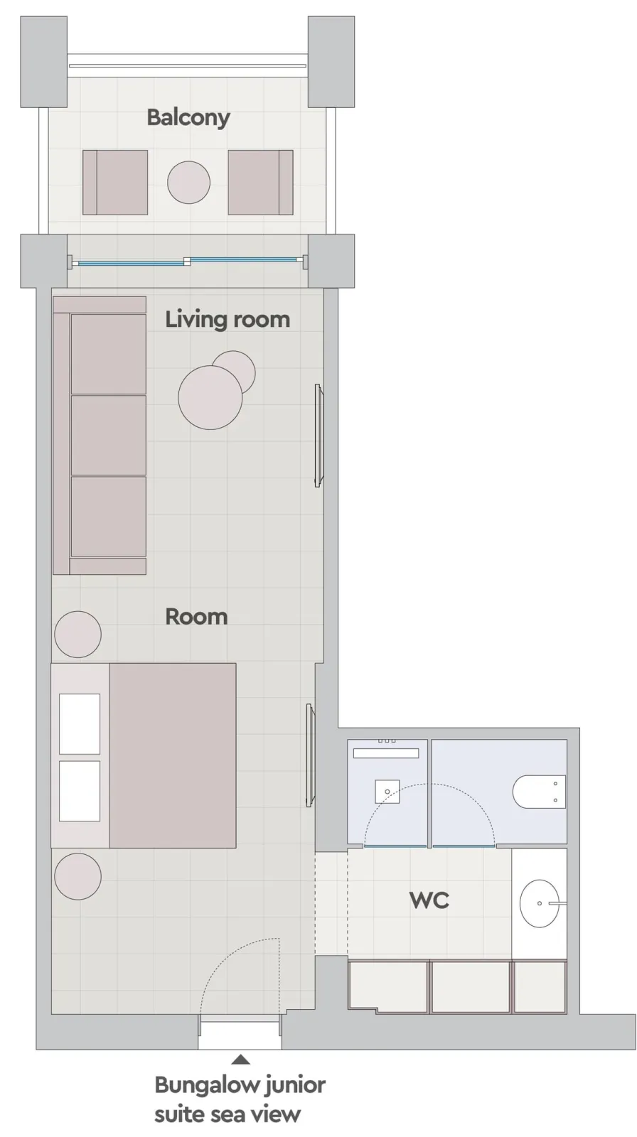 Bungalow Junior Suite Sea View