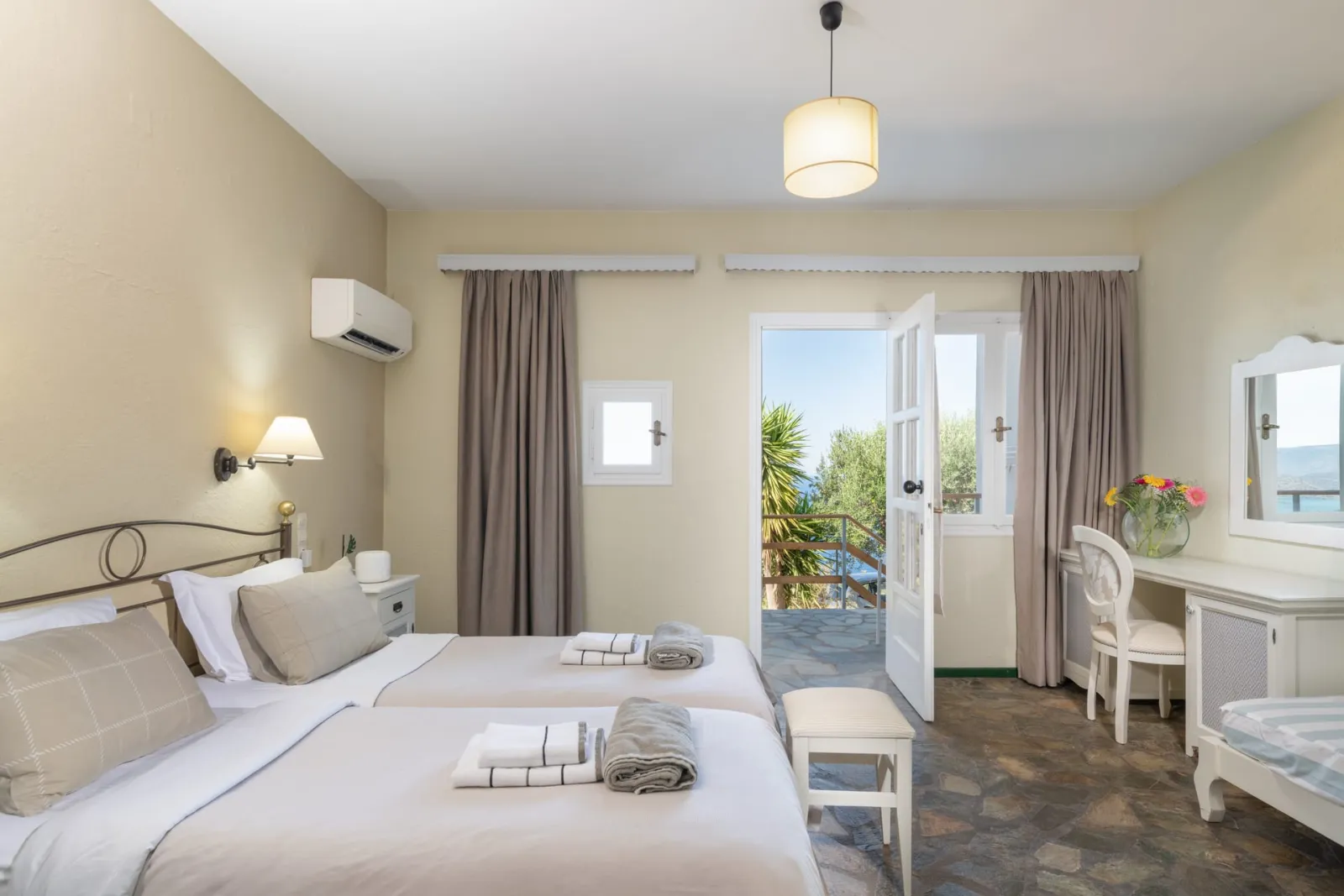 Classic Twin Studio with Sea View