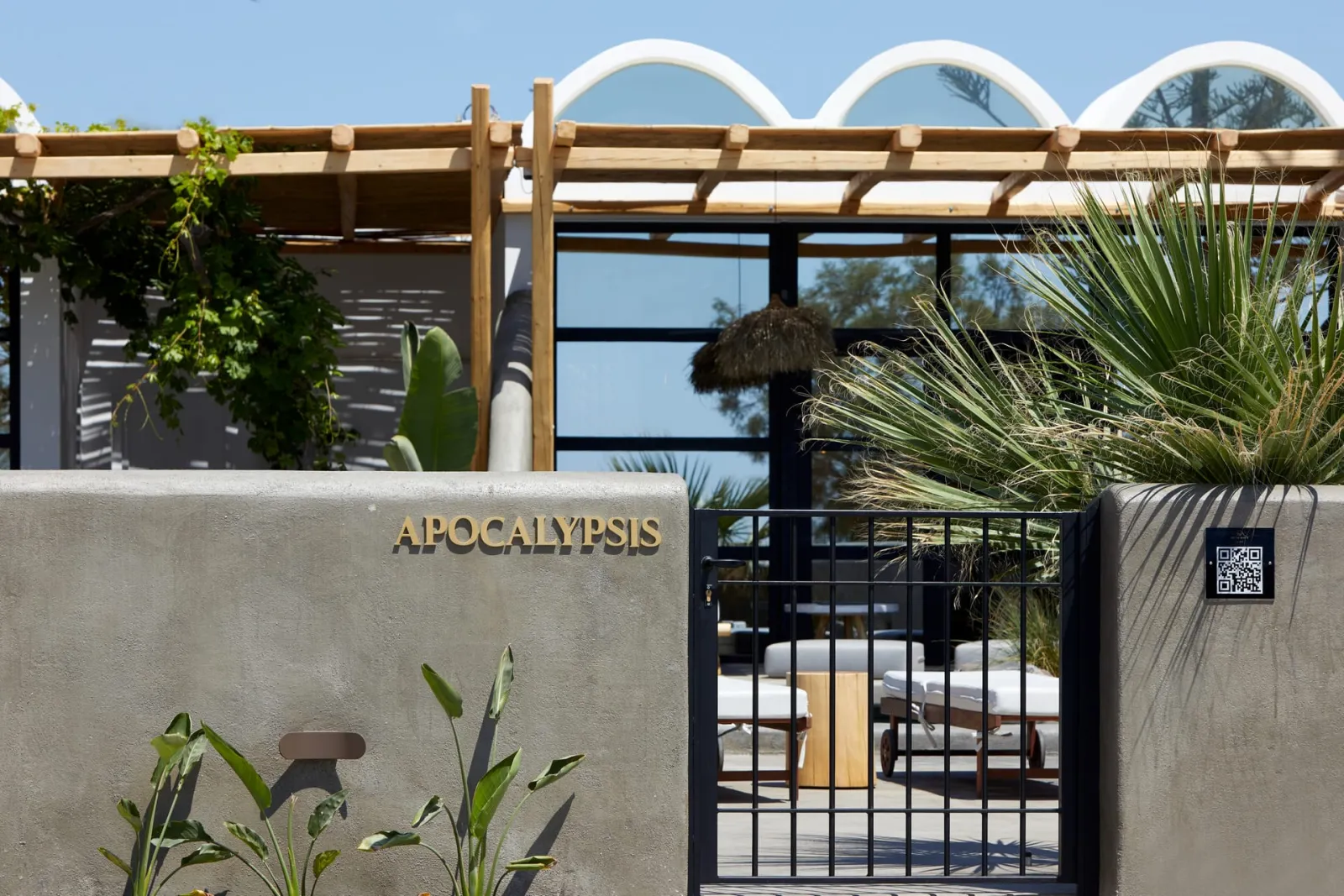 Apocalypsis Suite | walk out Sea View patio  with Private Heated Pool