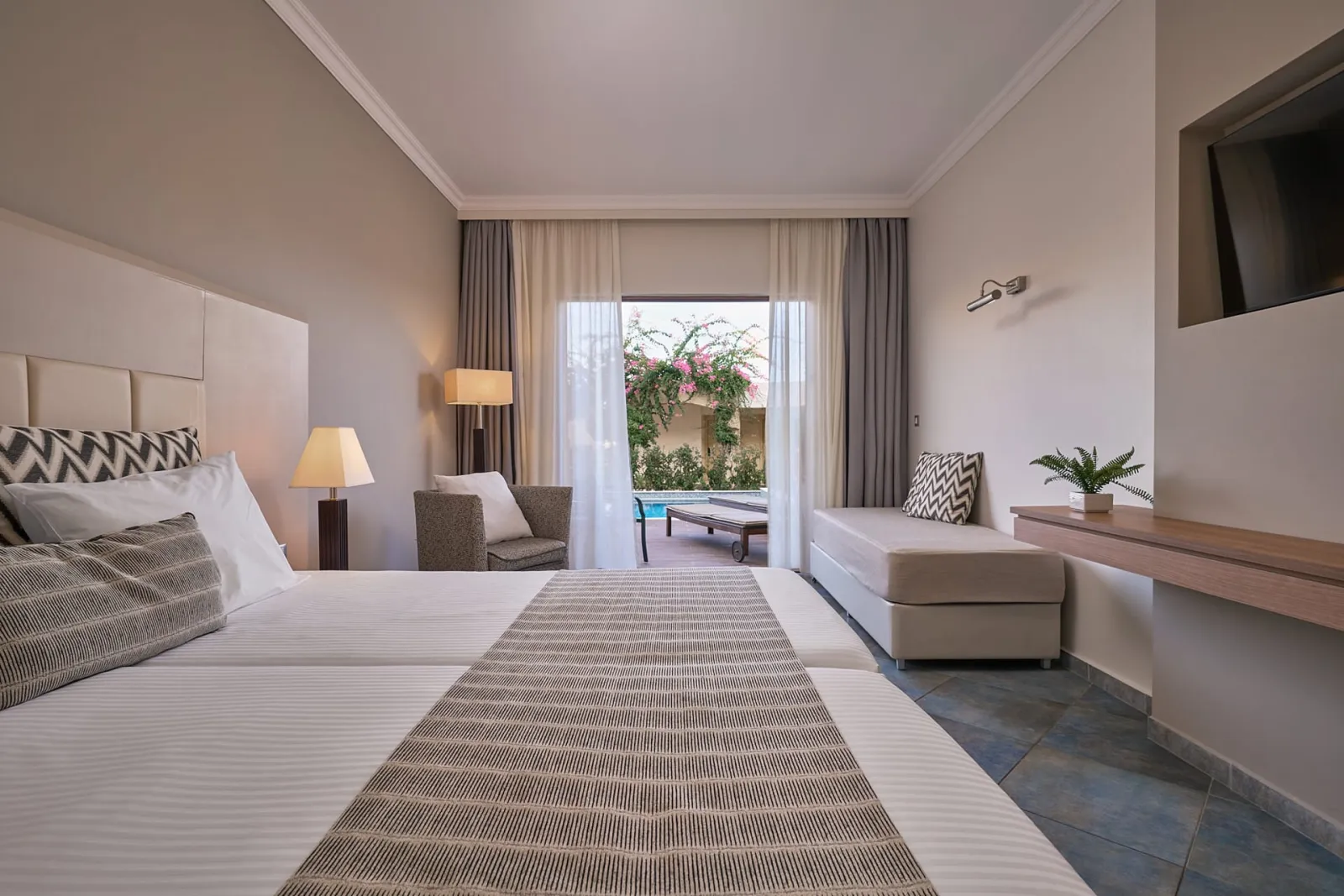 Superior Room with Private Pool & Garden View