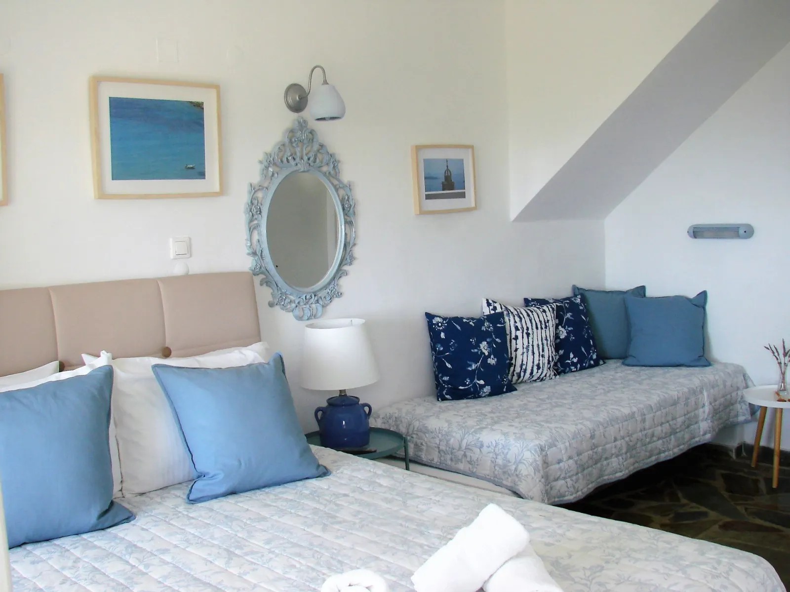 Cycladic Studio with Aegean view