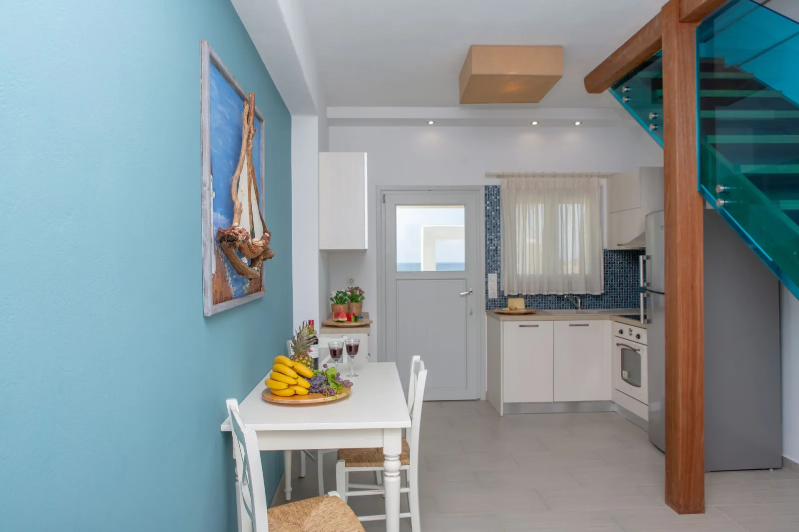 Two Bedroom Villa Private Pool & Sea View (Blue)