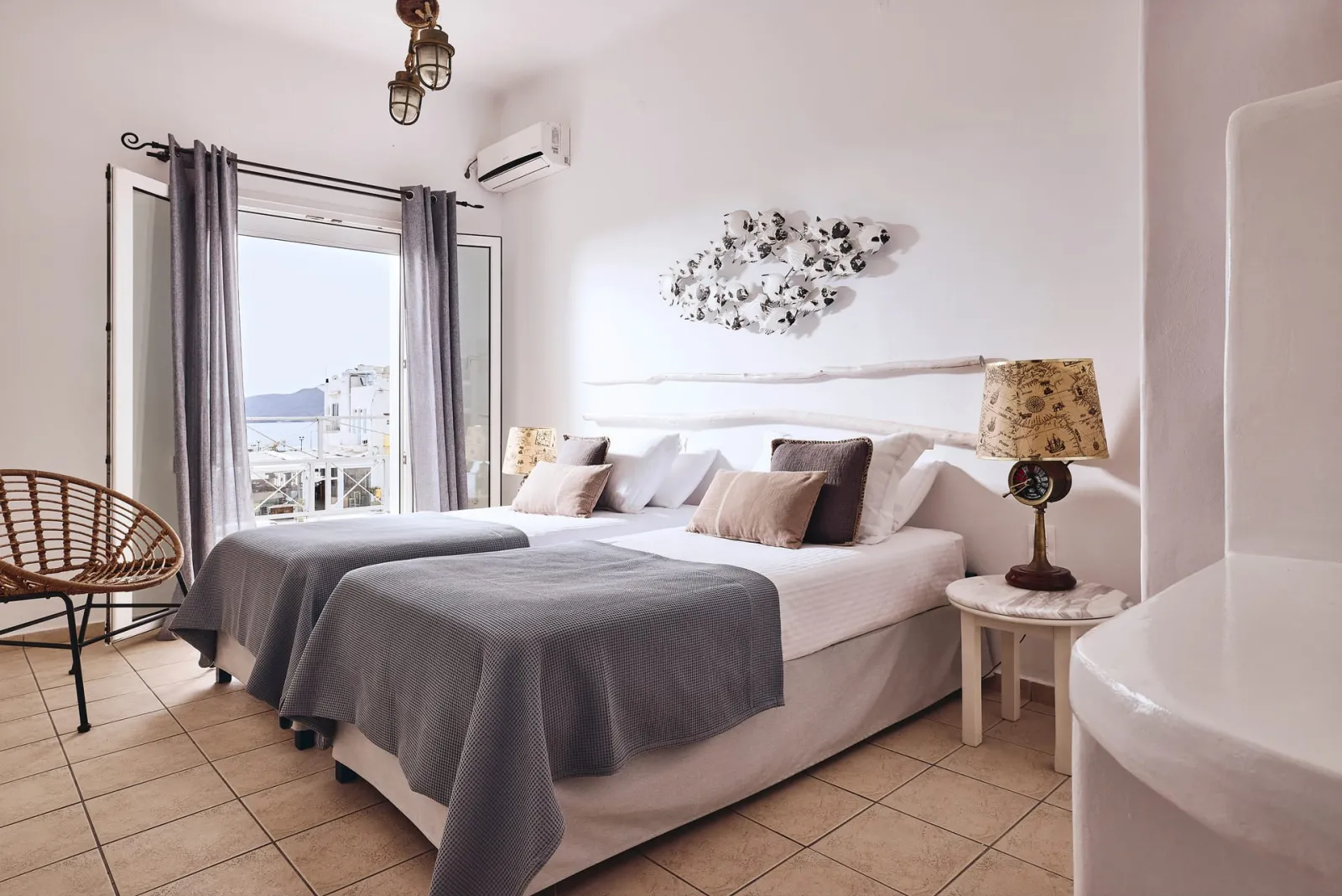 Superior Triple Room with Sea View