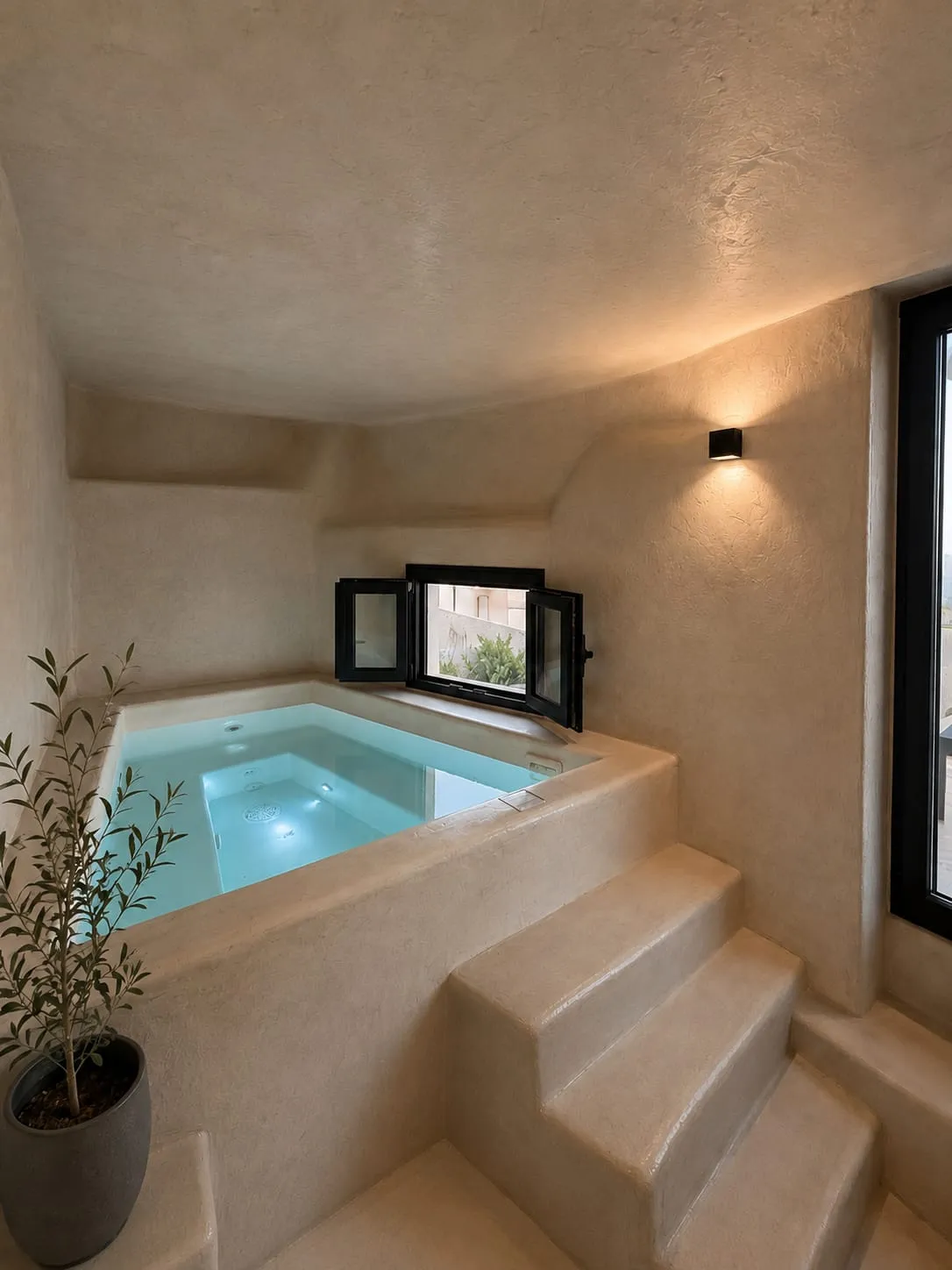 Split Level Two Bedroom Villa with Hot Tub and Panoramic Sea View