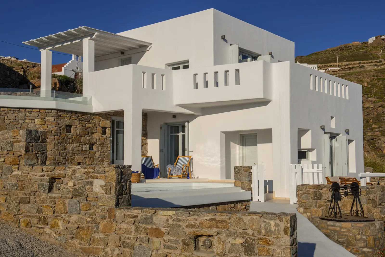 Mykonian Villa with Private Pool &amp; Sea View