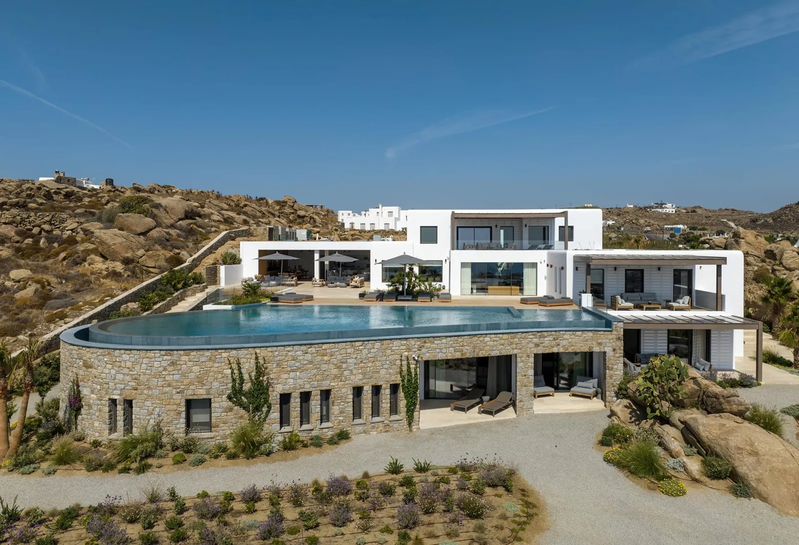 Mykonos Villa Stone