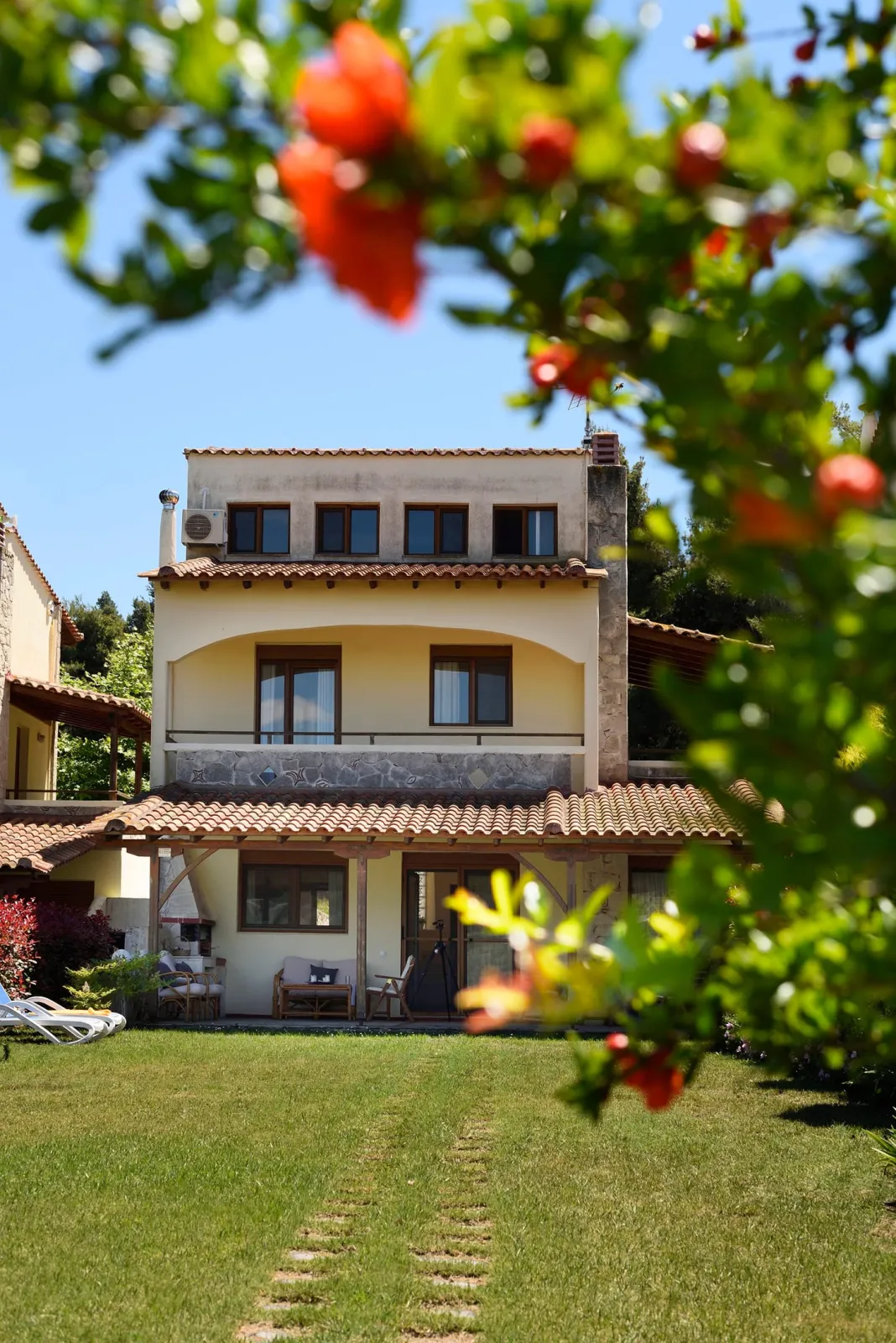 Sani Beach Villa