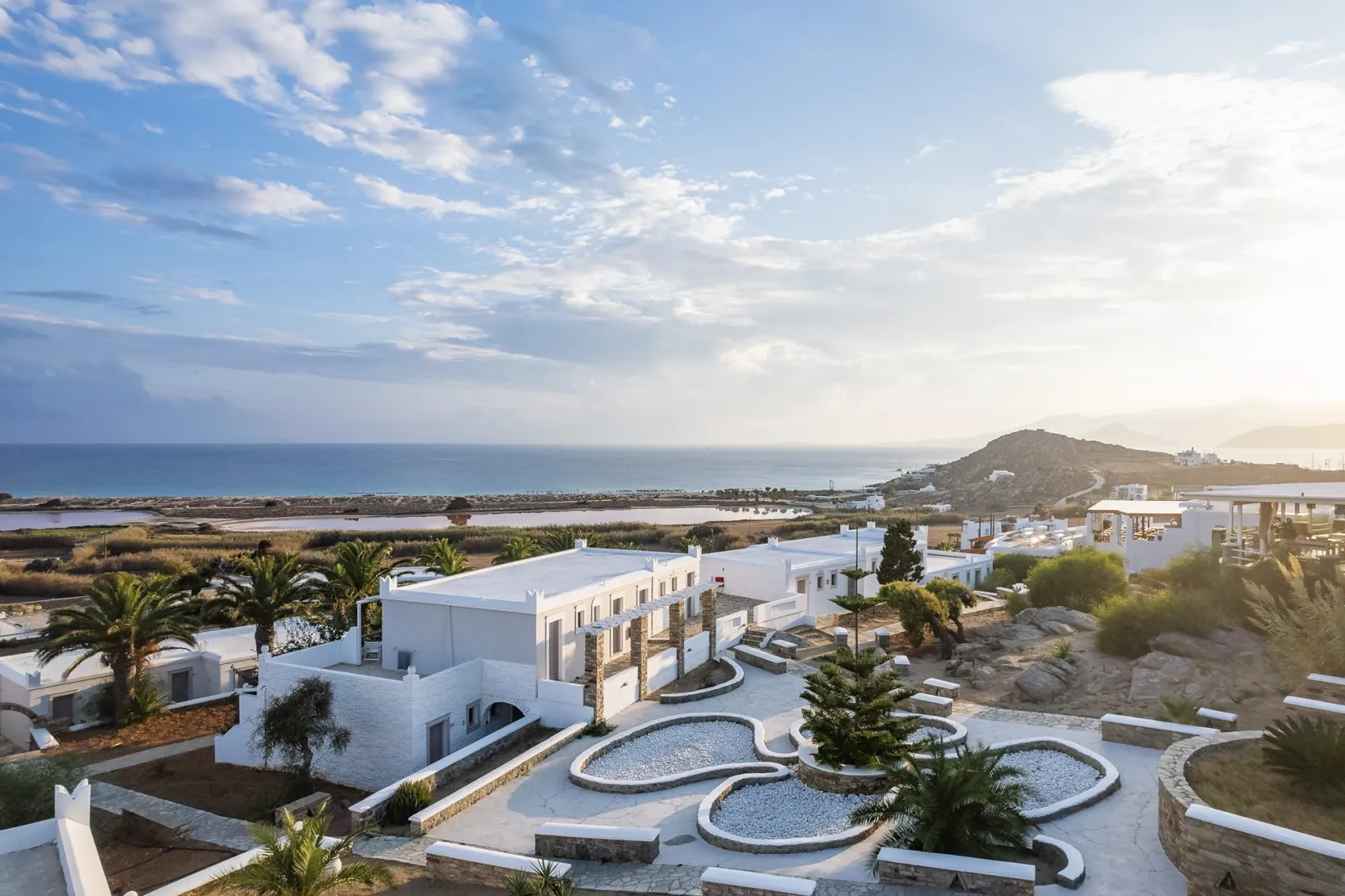 Aegean Junior Suite with Terrace & Garden View